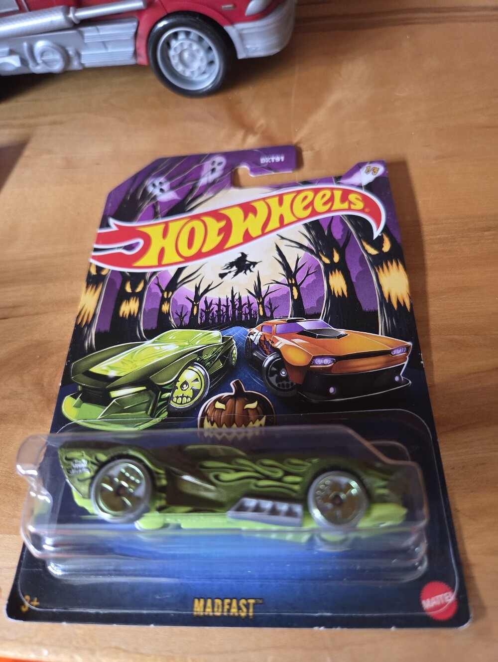 ERROR NEW Hot Wheels 2024 HW Halloween 5/5 Green Street Shaker Car Madfast 1/5
